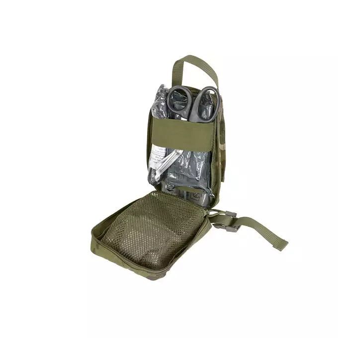 [Zestaw] Modularny Chest Rig Buckle Up - Multicamo [8FIELDS] + Buckle Up potrójna ładownica na magazynki SR25/AR-10/M14/SCAR-H - MC + Ładownica sanitariusza - Multicamo [8FIELDS] + Ładownica na radio PRC148/152 - Multicamo [8FIELDS]