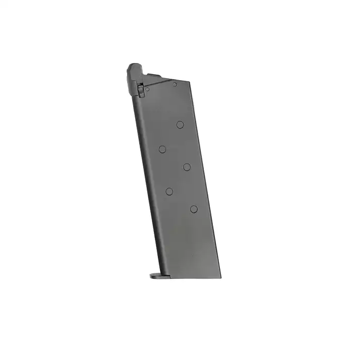 [Zestaw] Replika pistoletu 1911 z systemem Gas Blowback (GBB) - Black [Golden Eagle] + 20-kulkowy magazynek na Green Gaz do 1911 [Golden Eagle]