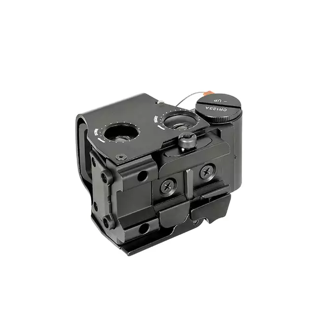 [Set] Holo Weapon Sight mod.8 - Black [PCS] + Medium mount for Red Dot and PEQ Box - Black [WADSN]