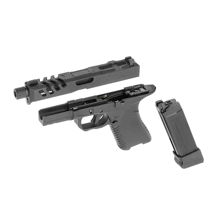 [Zestaw] Replika F1 BSF-19B - Black [EMG] + Magazynek na Green Gas na 34 kulki do Combat Master, XTP, SHARK, SCORPION, F1 BSF [EMG]