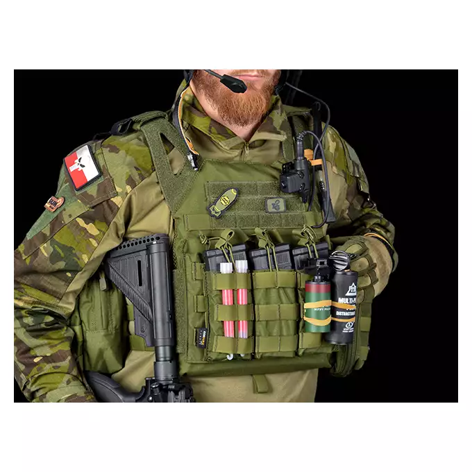 [Zestaw] Jump Plate Carrier V2 - Multicam Black [8FIELDS PREMIUM] + Szturmowy panel na plecy Mod.2 - Multicam Black [8FIELDS PREMIUM] + Ładownica administracyjna dużej pojemności - Multicam Black [8FIELDS PREMIUM] + Duża ładownica ogólnego przeznaczenia - Multicam Black [8FIELDS PREMIUM]