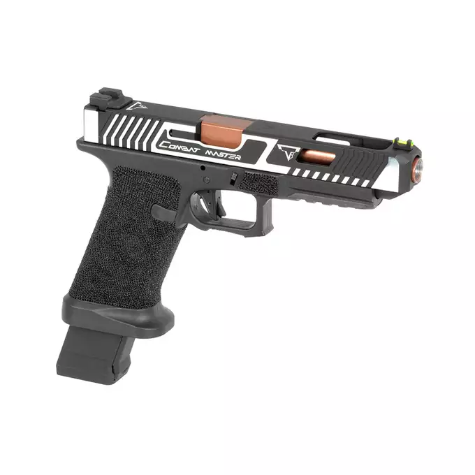 [Zestaw] Replika TTI JW4 Combat Master Custom [EMG] + Magazynek na Green Gas na 34 kulki do Combat Master, XTP, SHARK, SCORPION, F1 BSF [EMG]