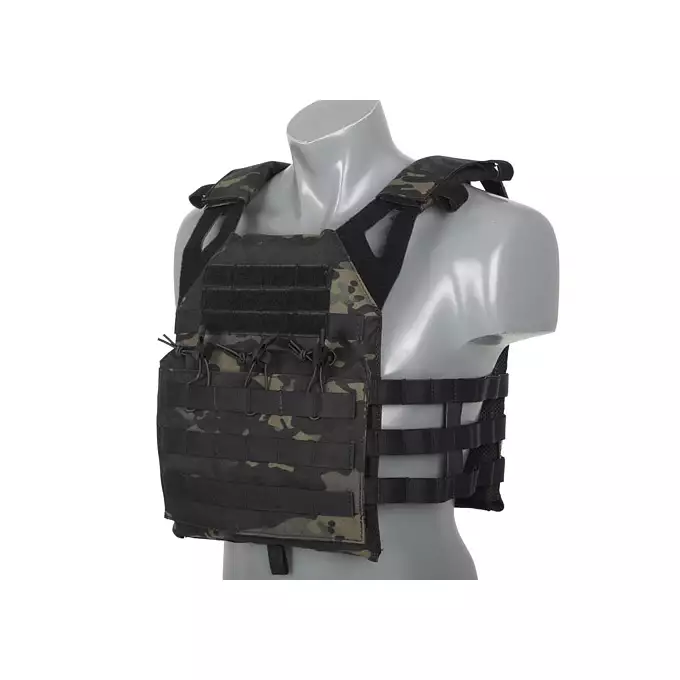 [Zestaw] Jump Plate Carrier V2 - Multicam Black [8FIELDS PREMIUM] + Szturmowy panel na plecy Mod.2 - Multicam Black [8FIELDS PREMIUM] + Ładownica administracyjna dużej pojemności - Multicam Black [8FIELDS PREMIUM] + Duża ładownica ogólnego przeznaczenia - Multicam Black [8FIELDS PREMIUM]