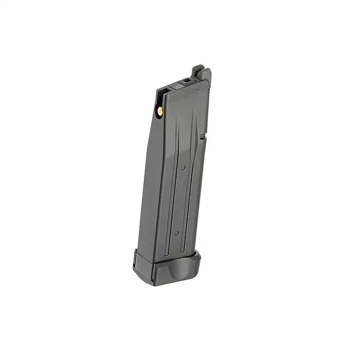 [Zestaw] Replika pistoletu 3331 z systemem Gas Blowback (GBB) - Black [Golden Eagle] + 25-kulkowy magazynek na Green Gaz do Hi-Capa [Golden Eagle]