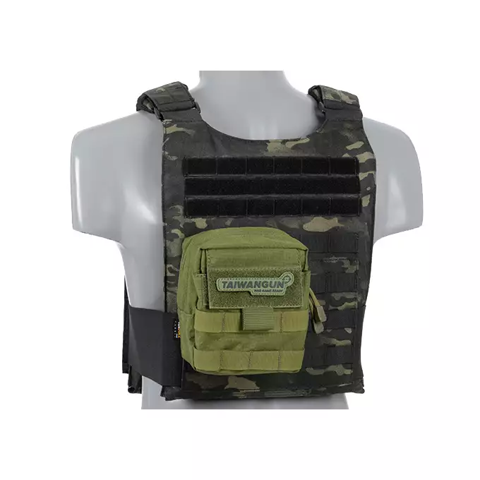 [Set] Jump Plate Carrier V2 - Multicam Tropic [8FIELDS PREMIUM] + Assault Back Panel Mod.2 - Multicam Tropic [8FIELDS PREMIUM] + Large-Capacity GP Admin Pouch - Multicam Tropic [8FIELDS PREMIUM] + Large GP Pouch - Multicam Tropic [8FIELDS PREMIUM]