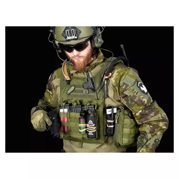 [Zestaw] Jump Plate Carrier V2 z atrapami płyt balistycznych - Olive + Szturmowy panel na plecy Mod.2 - Olive [8FIELDS PREMIUM] + Ładownica administracyjna dużej pojemności - Olive  [8FIELDS PREMIUM] + Duża ładownica ogólnego przeznaczenia - Olive [8FIELDS PREMIUM]