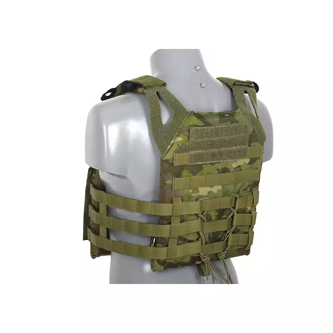 [Set] Jump Plate Carrier V2 - Multicam Tropic [8FIELDS PREMIUM] + Assault Back Panel Mod.2 - Multicam Tropic [8FIELDS PREMIUM] + Large-Capacity GP Admin Pouch - Multicam Tropic [8FIELDS PREMIUM] + Large GP Pouch - Multicam Tropic [8FIELDS PREMIUM]
