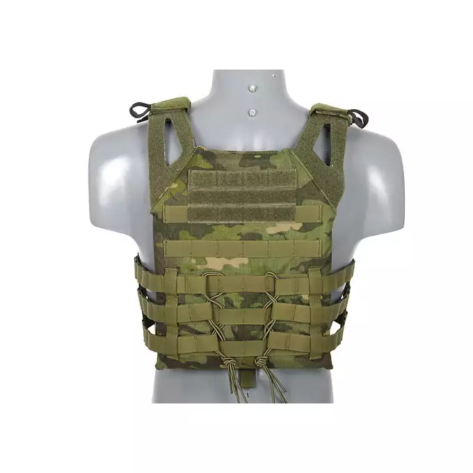[Set] Jump Plate Carrier V2 - Multicam Tropic [8FIELDS PREMIUM] + Assault Back Panel Mod.2 - Multicam Tropic [8FIELDS PREMIUM] + Large-Capacity GP Admin Pouch - Multicam Tropic [8FIELDS PREMIUM] + Large GP Pouch - Multicam Tropic [8FIELDS PREMIUM]