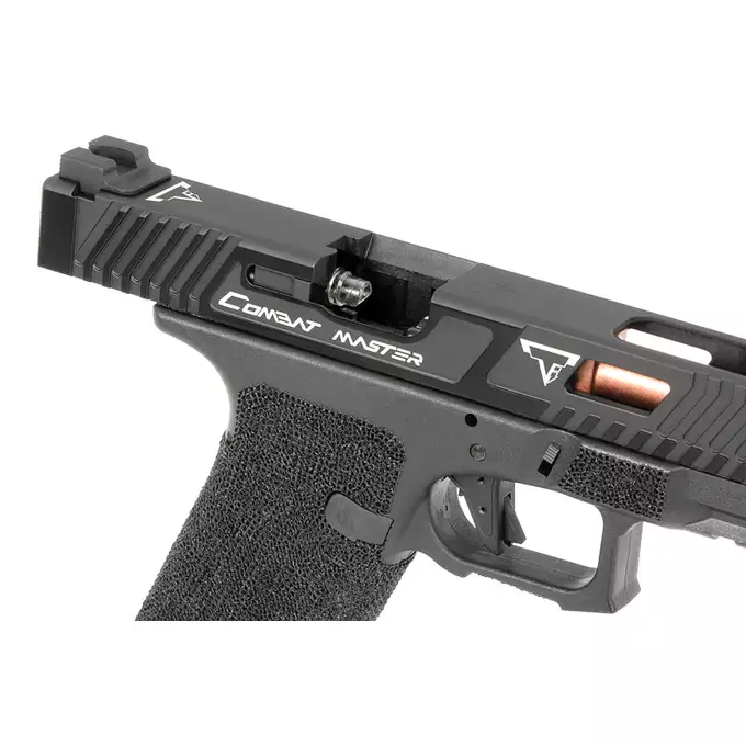 [Zestaw] Replika TTI JW2 Combat Master Custom [EMG] + Magazynek na Green Gas na 34 kulki do Combat Master, XTP, SHARK, SCORPION, F1 BSF [EMG]