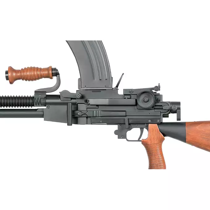 [Zestaw] Replika Karabinu Maszynowego Typ 96 - Real Wood [Golden Eagle] + Stalowy Magazynek Hi-cap Flash do Type 96 [Golden Eagle]