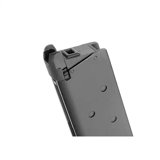 [Zestaw] Replika pistoletu 1911 z systemem Gas Blowback (GBB) - Black [Golden Eagle] + 20-kulkowy magazynek na Green Gaz do 1911 [Golden Eagle]