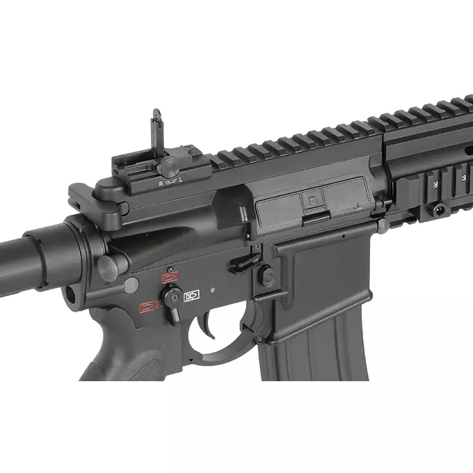 [Zestaw] Replika karabinka szturmowego BY-817 11" - Black [Double Bell] + Magazynek Mid-Cap na 160 kulek do M4/AR15 [Fuxing]