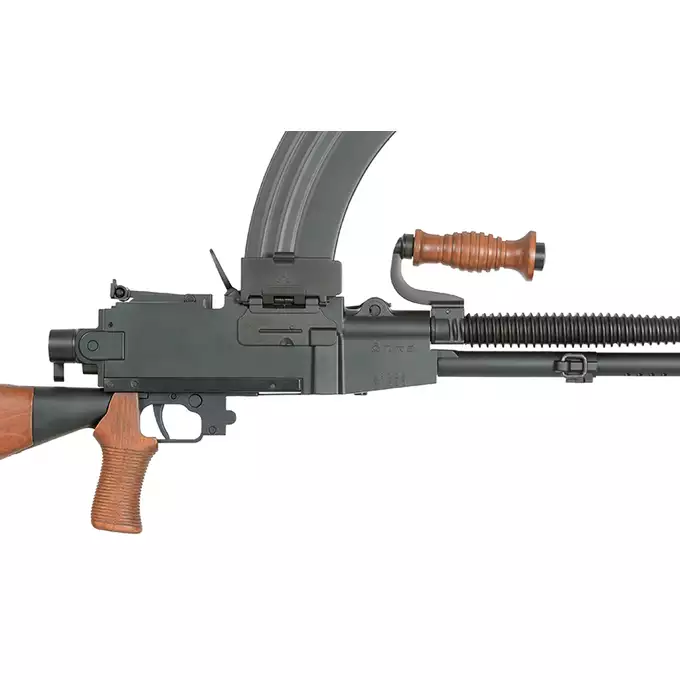 [Zestaw] Replika Karabinu Maszynowego Typ 96 - Real Wood [Golden Eagle] + Stalowy Magazynek Hi-cap Flash do Type 96 [Golden Eagle]