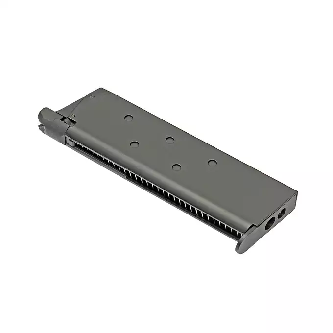 [Zestaw] Replika pistoletu 1911 z systemem Gas Blowback (GBB) - Black [Golden Eagle] + 20-kulkowy magazynek na Green Gaz do 1911 [Golden Eagle]