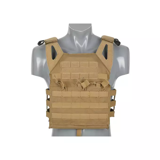 [Zestaw] Jump Plate Carrier V2 z atrapami płyt balistycznych - CB + Szturmowy panel na plecy Mod.2 - CB [8FIELDS PREMIUM] + Ładownica administracyjna dużej pojemności - CB  [8FIELDS PREMIUM] + Duża ładownica ogólnego przeznaczenia - CB [8FIELDS PREMIUM]