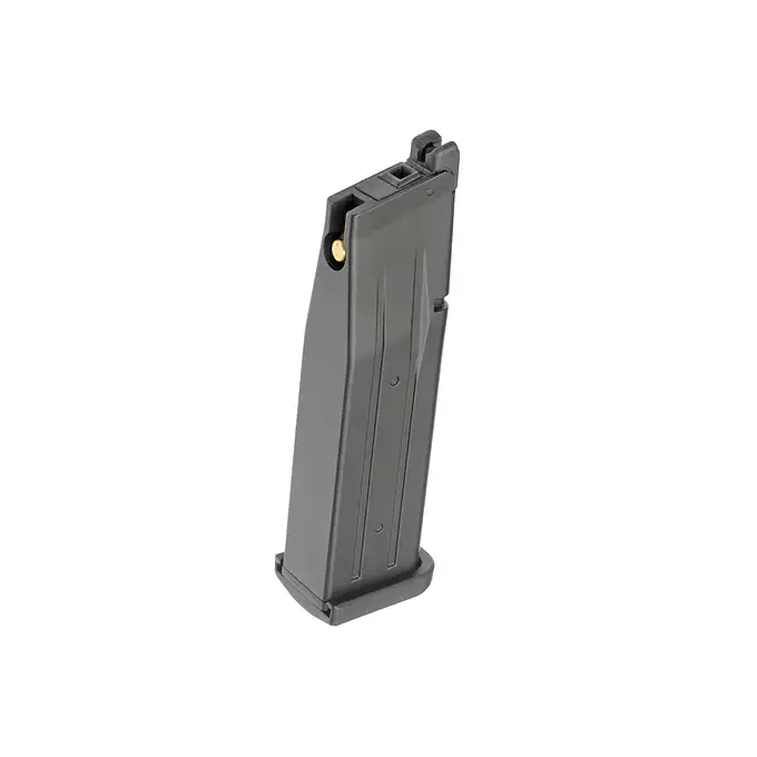 [Zestaw] Replika pistoletu 3301 z systemem Gas Blowback (GBB) - Black [Golden Eagle] + 25-kulkowy magazynek na Green Gaz do Hi-Capa [Golden Eagle]
