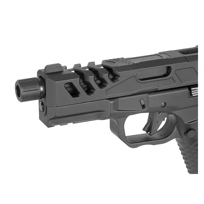 [Zestaw] Replika F1 BSF-19B - Black [EMG] + Magazynek na Green Gas na 34 kulki do Combat Master, XTP, SHARK, SCORPION, F1 BSF [EMG]