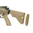 [Zestaw] BY-817 Short barrel - Tan  [Double Bell] + Magazynek Mid-Cap na 160 kulek do M4/AR15 [Fuxing]