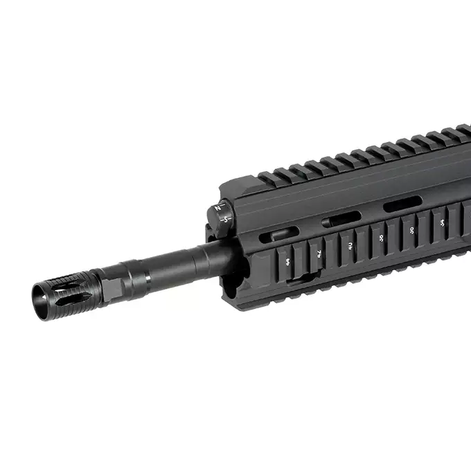 [Zestaw] EC-202 replika ciężkiego karabinu szturmowego - Black [E&amp;C] + Polimerowy Magazynek Mid-Cap na 110 kulek do EC202, EC203, EC204 [EC]