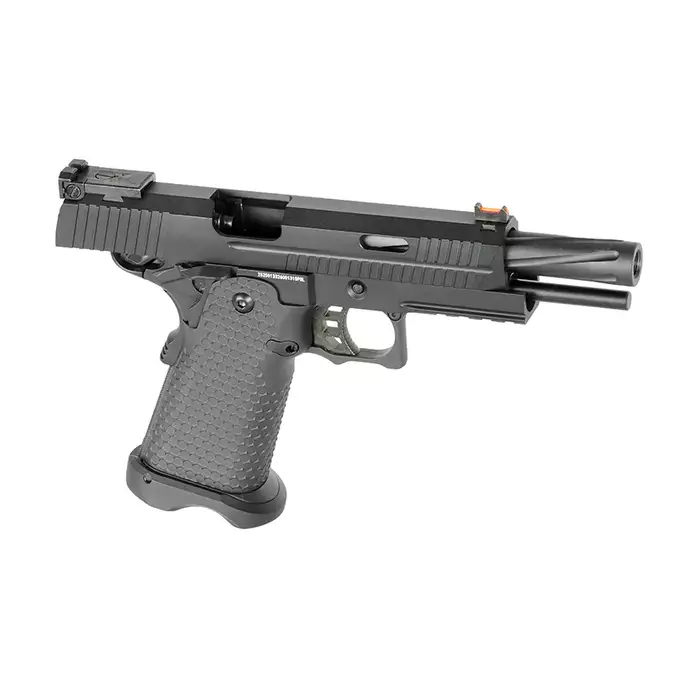 [Zestaw] Replika pistoletu 3331 z systemem Gas Blowback (GBB) - Black [Golden Eagle] + 25-kulkowy magazynek na Green Gaz do Hi-Capa [Golden Eagle]