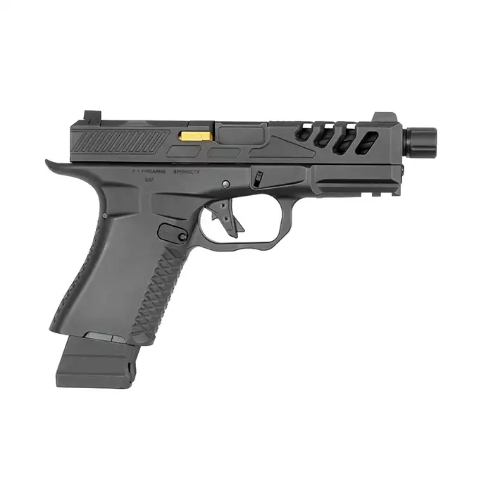 [Zestaw] Replika F1 BSF-19B - Black [EMG] + Magazynek na Green Gas na 34 kulki do Combat Master, XTP, SHARK, SCORPION, F1 BSF [EMG]