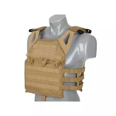 [Zestaw] Jump Plate Carrier V2 z atrapami płyt balistycznych - CB + Szturmowy panel na plecy Mod.2 - CB [8FIELDS PREMIUM] + Ładownica administracyjna dużej pojemności - CB  [8FIELDS PREMIUM] + Duża ładownica ogólnego przeznaczenia - CB [8FIELDS PREMIUM]