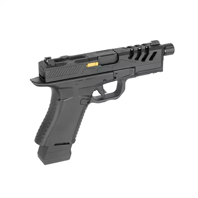 [Zestaw] Replika F1 BSF-19B - Black [EMG] + Magazynek na Green Gas na 34 kulki do Combat Master, XTP, SHARK, SCORPION, F1 BSF [EMG]