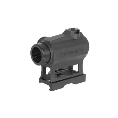 [Zestaw] Celownik kolimatorowy Maverick Gen3 1x22 MIL - Black [Vector Optics] + Wysoki montaż pod celowniki Red Dot i lasery PEQ [WADSN]