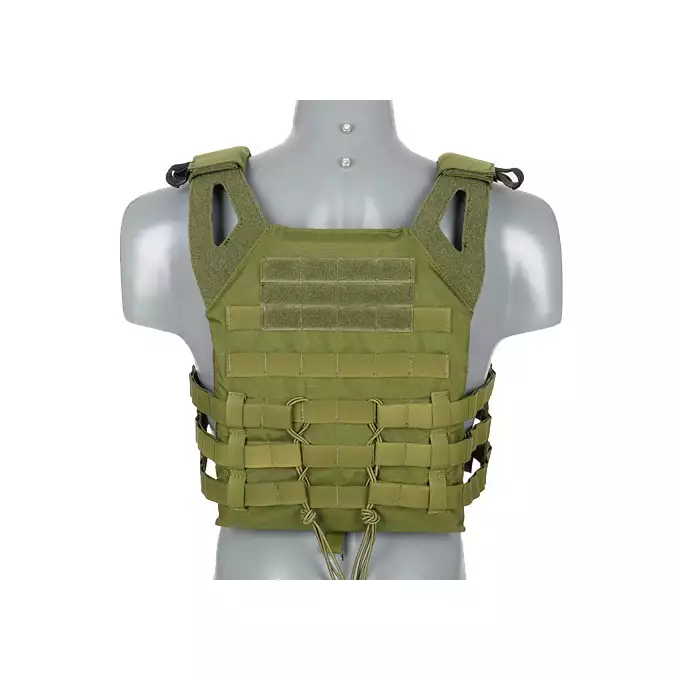 [Zestaw] Jump Plate Carrier V2 z atrapami płyt balistycznych - Olive + Szturmowy panel na plecy Mod.2 - Olive [8FIELDS PREMIUM] + Ładownica administracyjna dużej pojemności - Olive  [8FIELDS PREMIUM] + Duża ładownica ogólnego przeznaczenia - Olive [8FIELDS PREMIUM]