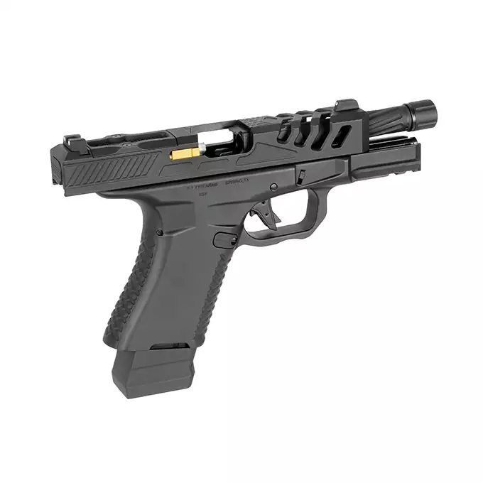 [Zestaw] Replika F1 BSF-19B - Black [EMG] + Magazynek na Green Gas na 34 kulki do Combat Master, XTP, SHARK, SCORPION, F1 BSF [EMG]