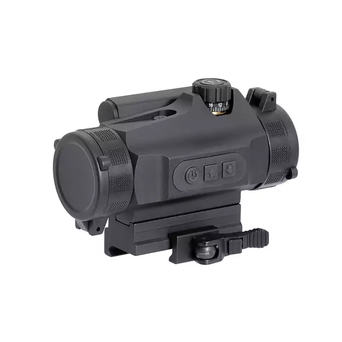 [Zestaw] CELOWNIK KOLIMATOROWY NAUTILUS 1X30 QD [Vector Optics] + Średni montaż pod celowniki Red Dot i Lasery PEQ [WADSN]