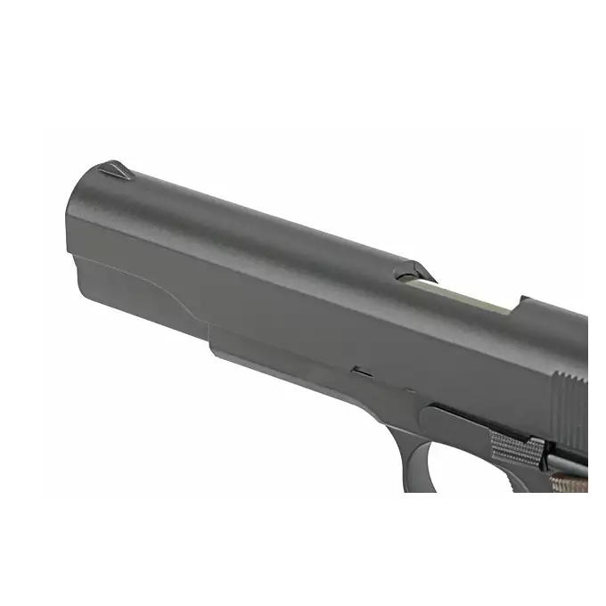 [Zestaw] Replika pistoletu 1911 z systemem Gas Blowback (GBB) - Black [Golden Eagle] + 20-kulkowy magazynek na Green Gaz do 1911 [Golden Eagle]