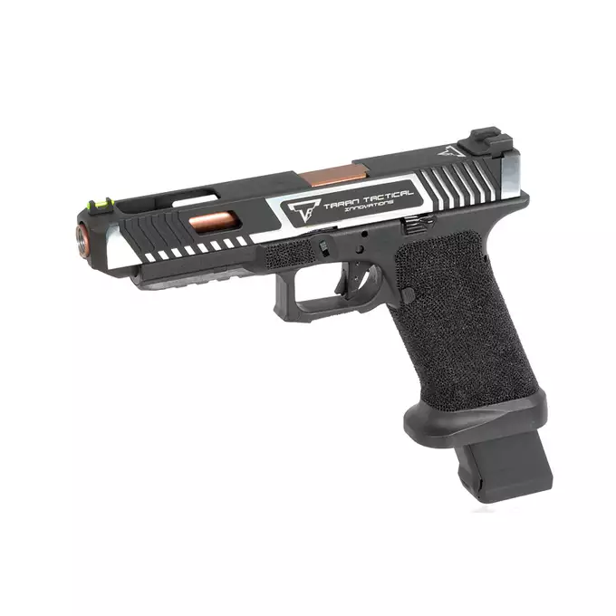 [Zestaw] Replika TTI JW4 Combat Master Custom [EMG] + Magazynek na Green Gas na 34 kulki do Combat Master, XTP, SHARK, SCORPION, F1 BSF [EMG]