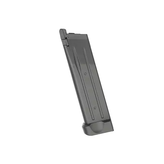 [Zestaw] Replika pistoletu 3331 z systemem Gas Blowback (GBB) - Black [Golden Eagle] + 25-kulkowy magazynek na Green Gaz do Hi-Capa [Golden Eagle]