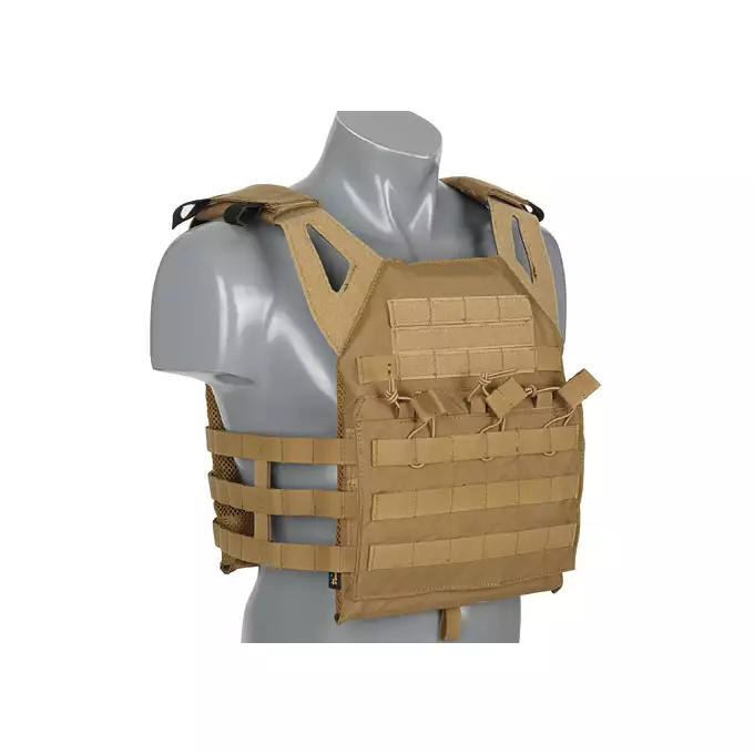 [Zestaw] Jump Plate Carrier V2 z atrapami płyt balistycznych - CB + Szturmowy panel na plecy Mod.2 - CB [8FIELDS PREMIUM] + Ładownica administracyjna dużej pojemności - CB  [8FIELDS PREMIUM] + Duża ładownica ogólnego przeznaczenia - CB [8FIELDS PREMIUM]