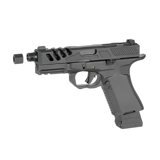 [Zestaw] Replika F1 BSF-19B - Black [EMG] + Magazynek na Green Gas na 34 kulki do Combat Master, XTP, SHARK, SCORPION, F1 BSF [EMG]