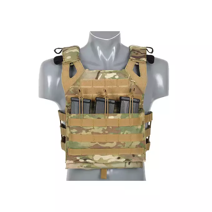 [Zestaw] Jump Plate Carrier V2 - Multicam [8FIELDS PREMIUM] + Szturmowy panel na plecy Mod.2 - Multicam [8FIELDS PREMIUM] + Ładownica administracyjna dużej pojemności - Multicam [8FIELDS PREMIUM] + Duża ładownica ogólnego przeznaczenia - Multicam [8FIELDS PREMIUM]