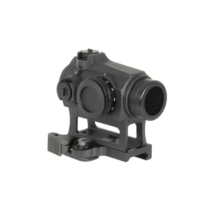 [Zestaw] Celownik kolimatorowy Maverick Gen3 1x22 MIL - Black [Vector Optics] + Wysoki montaż pod celowniki Red Dot i lasery PEQ [WADSN]
