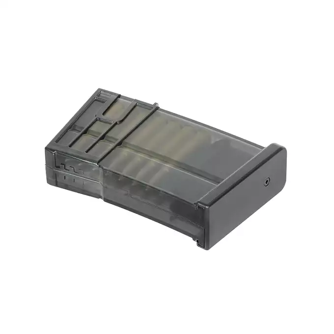 [Zestaw] Replika karabinu DMR E6902M - Black [Golden Eagle] + Magazynek Mid-Cap 65bbs do E6902M [Golden Eagle]