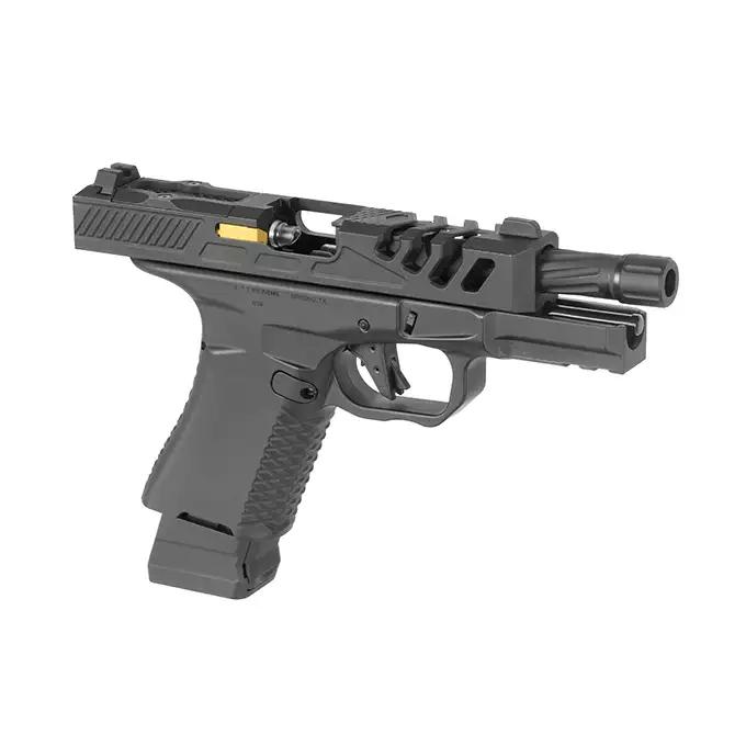 [Zestaw] Replika F1 BSF-19B - Black [EMG] + Magazynek na Green Gas na 34 kulki do Combat Master, XTP, SHARK, SCORPION, F1 BSF [EMG]