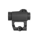 [Zestaw] Kompaktowy celownik Mikro do szybkiego montażu - Black [PCS] + Wysoki montaż pod celowniki Red Dot i lasery PEQ [WADSN]