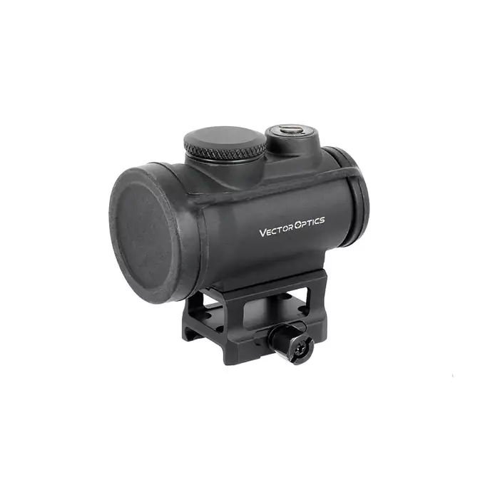 [Zestaw] Celownik kolimatorowy Centurion 1x30 [Vector Optics] + Średni montaż pod celowniki Red Dot i Lasery PEQ [WADSN]