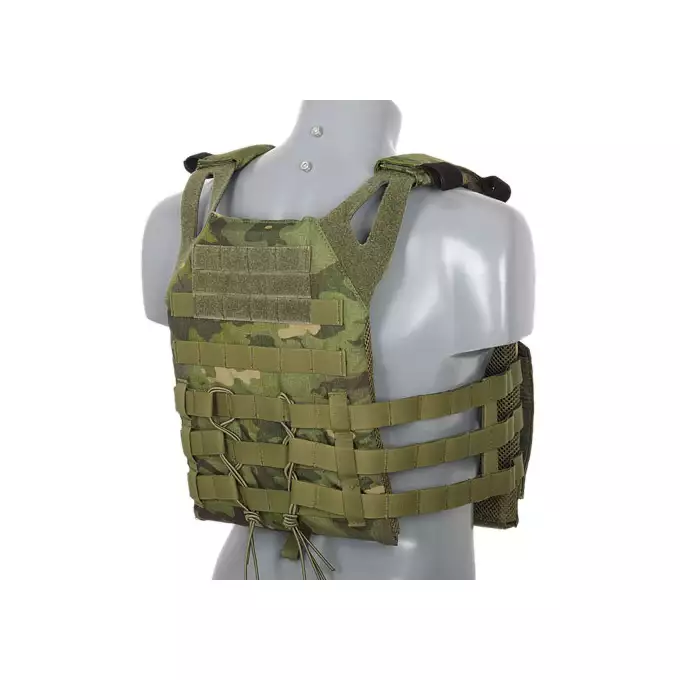 [Set] Jump Plate Carrier V2 - Multicam Tropic [8FIELDS PREMIUM] + Assault Back Panel Mod.2 - Multicam Tropic [8FIELDS PREMIUM] + Large-Capacity GP Admin Pouch - Multicam Tropic [8FIELDS PREMIUM] + Large GP Pouch - Multicam Tropic [8FIELDS PREMIUM]