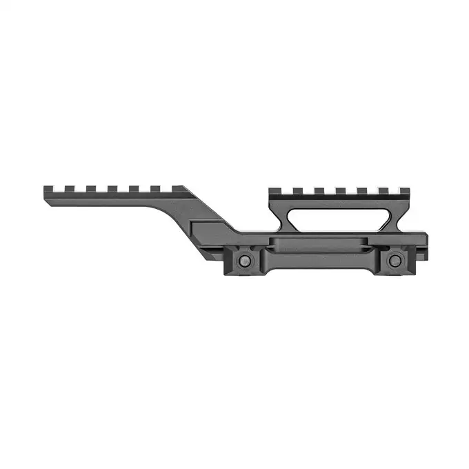 [Zestaw] Celownik kolimatorowy Maverick Gen2 1x22 - Black [Vector Optics] + Średni montaż pod celowniki Red Dot i Lasery PEQ [WADSN]