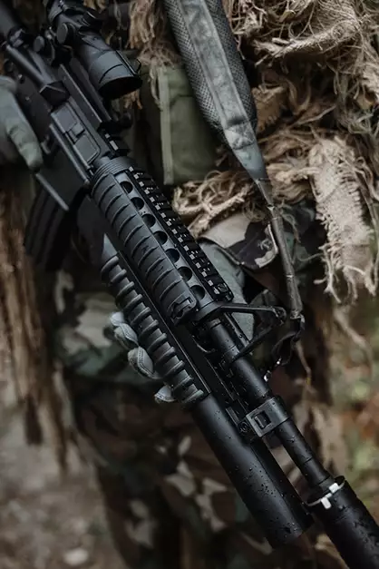 Replica of the American 12" Lightweight Grenade Launcher - Black [S&amp;T]