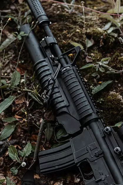 Replica of the American 12" Lightweight Grenade Launcher - Black [S&amp;T]