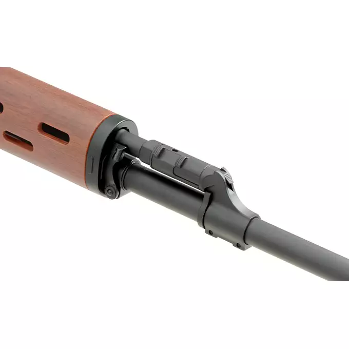 SVD Airsoft Bolt Action Sniper Rifle - Plastic Wood Version [AGM]