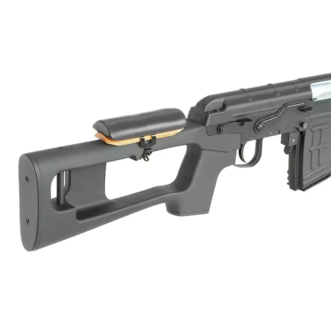 Réplica de fusil précision SVD Bolt Action - Black [AGM]