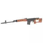 SVD Airsoft Bolt Action Sniper Rifle - Plastic Wood Version [AGM]
