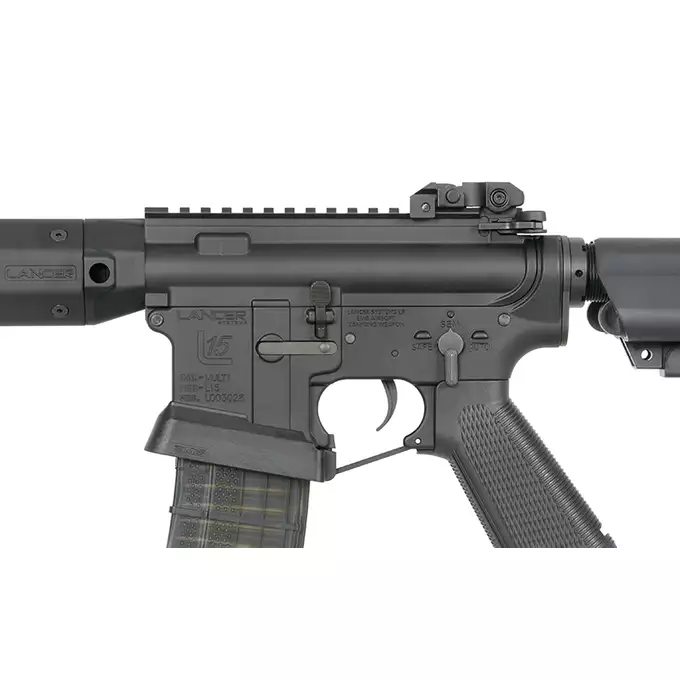 Lancer Systems 14.5" L15 Defense Rifle Replica - Black [EMG]